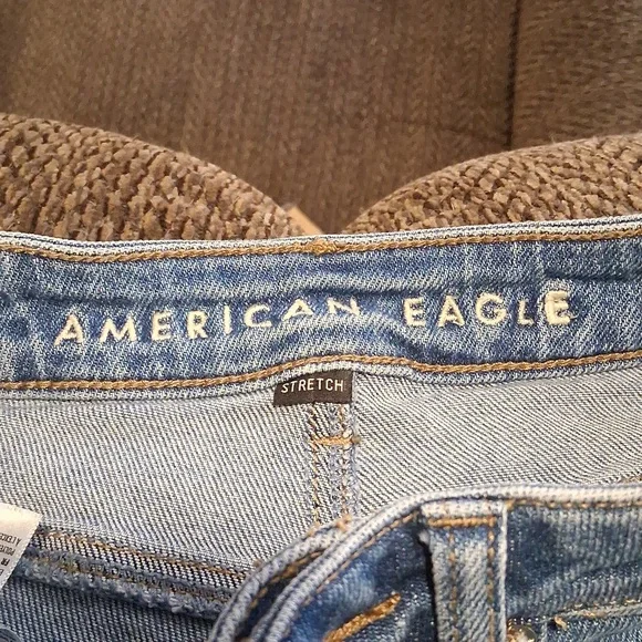 American Eagle High Rise Stretch Jeans Regular Fit Size 0 - Picture 5 of 6
